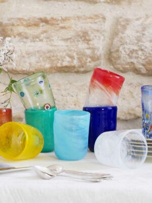 6 verres Murano