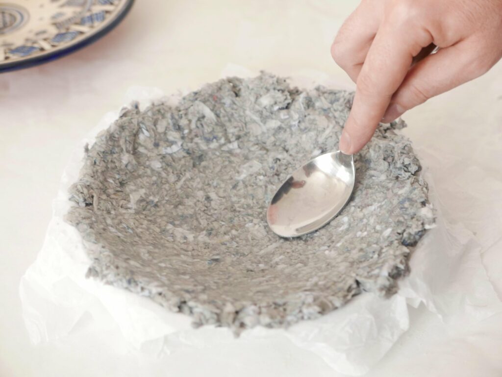 recette décor papier mâché