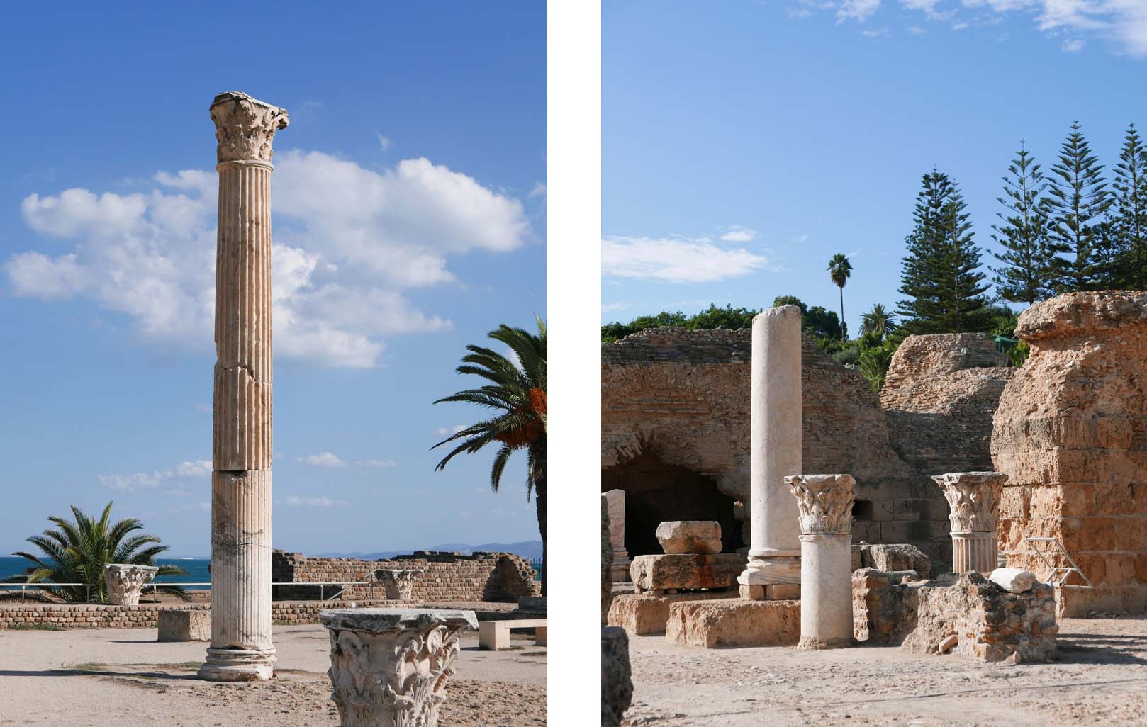 Site archéologique et ruines antiques de Carthage