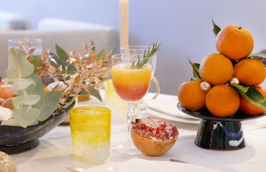 Cocktail Mimosa de Noël